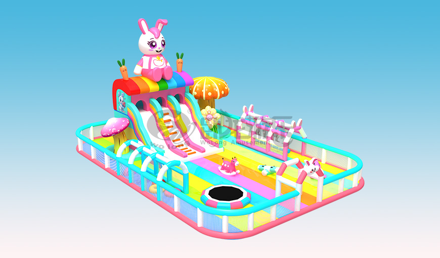 萌兔水床乐园