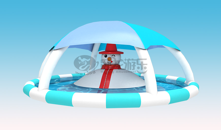 遮阳水池+湿蹦球